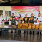 Acara Rilis Satresnarkoba Polresta Jambi Musnahkan Ratusan Kilogram Ganja, Puluhan Ribu Ekstasi dan 7,8 Kg Sabu. FOTO : VIRYZHA