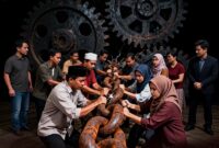 Ketika Serimoni Mengalahkan Urgensi. FOTO : GRAFIS LT