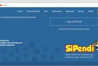 Tampilan Aplikasi SiPendi pada Dekstop/PC : Sumber : naikpangkat.com