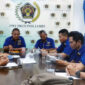 Pengurus Siwo PWI Provinsi Jambi Saat Rapat Persiapan Porwanas di Aula Kantor PWI Provinsi Jambi, Selasa (20/9/22). FOTO : Png Siwo.