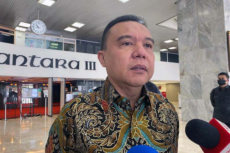 Wakil Ketua DPR Sufmi Dasco Ahmad saat ditemui di Gedung DPR RI, Senayan, Jakarta Pusat, Kamis (24/11/2022). (KOMPAS.com/ADHYASTA DIRGANTARA
