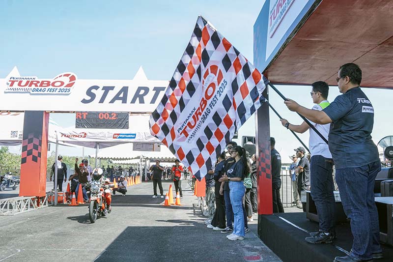 Pertamax Turbo Drag Fest 2025 Siap Lanjut ke Putaran II di Tasikmalaya. FOTO : WKI