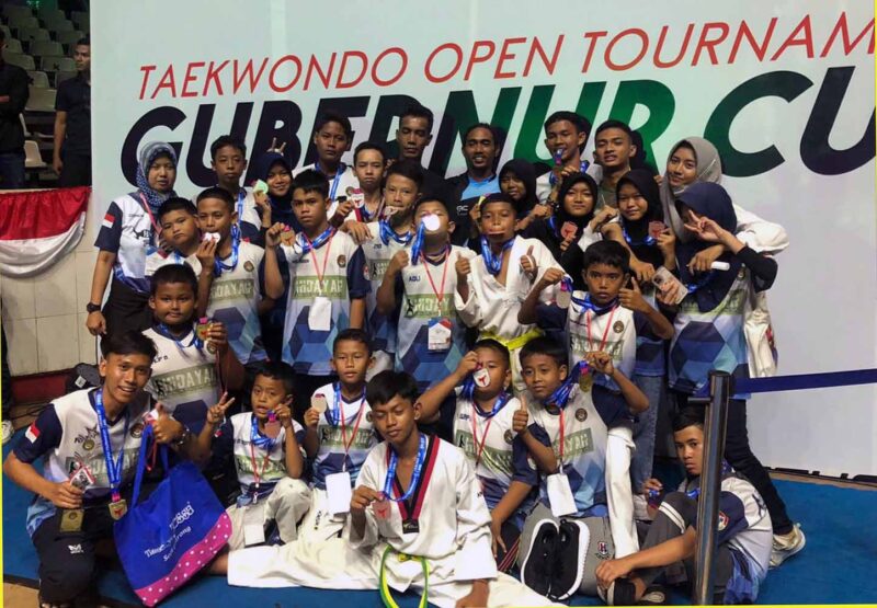 Atlet Taekwondo Raih 25 Medali Plus Terbaik Kategori Poomsae di Gubernur Cup Jambi 2022. FOTO : Istimewa