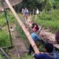 Nangkap Ikan di Danau Raman, Tradisi Unik Desa Senaung Setiap Tahun. FOTO : Ist