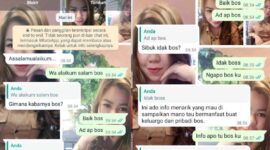 Gunakan Foto Profil Jamal, Oknum menawarkan kendaraan melalui event lelang, FOTO : Tangkapan Layar 
