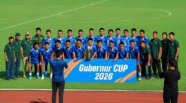 Gubernur Cup 2026: Libas Sungai Penuh 5-1, Tanjab Barat Melaju ke Semifinal!. FOTO : @busu