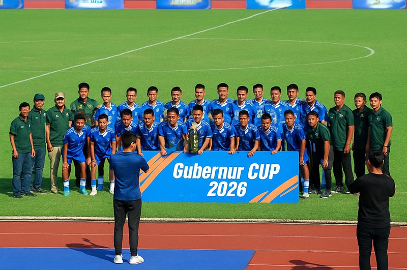 Gubernur Cup 2026: Libas Sungai Penuh 5-1, Tanjab Barat Melaju ke Semifinal!. FOTO : @busu