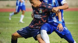 FOTO : Saat Gubernur Cup 2026: Tanjab Barat Libas Sungai Penuh 5-1. 