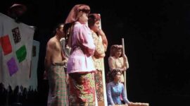 Lesung Luci Pergelaran Teater Tonggak Gratis di Taman Budaya Jambi. Dok Panitia.