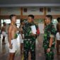 Sidang Parade Catar Akmil dipimpin langsung oleh Danrem 042/Gapu Brigjen TNI Supriono, S.IP., M.M. FOTO : Penrem