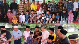 PT Tebo Indah Gelar Silaturahmi dan Santunan Anak Yatim di Kuamang Kuning