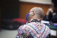 Irjen Teddy Minahasa, terdakwa kasus peredaran narkotika jenis sabu Saat Hadiri Sidang Tuntutan JPU di Pengadilan Negeri (PN) Jakarta Barat pada Kamis (30/3/23) lalu. FOTO : Ist