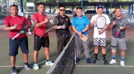 Tim Tenis Korem Gapu Ikuti Turnamen Piala Rektor Unja