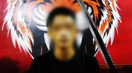 Kawanan Kelompok Geng Motor Lorong Jahit Diciduk Tim Macan Polresta Jambi. FOTO : Humas
