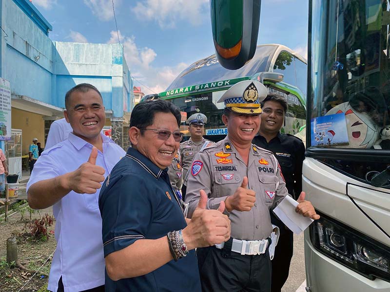 BPTD Kelas IIA Jambi Lakukan Optimalisasi Terminal Tipe A Alam Barajo untuk Angkutan Nataru. FOTO : BPTD JAMBI.