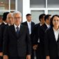 Tiga besar calon Direktur Polteknaker periode 2026–2030. Proses seleksi ketat melalui Sidang Senat Tertutup ini dilakukan guna menjaring pemimpin visioner yang mampu menjawab tantangan dunia kerja global. (Foto: Biro Humas Kemnaker)