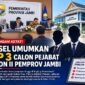 Pansel resmi mengumumkan daftar peringkat tiga besar terbaik untuk mengisi lima jabatan strategis eselon II tahun 2026 yang dilakukan secara transparan, profesional, dan kompetitif. (FOTO: Dok. Istimewa)
