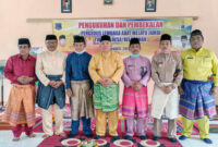 FOTO : Pengukuhan Pengurus Lembaga Adat Melayu Jambi Desa dan Kelurahan se Kecamatan Renah Mendaluh, Rabu (18/11/20)