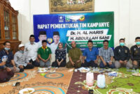 FOTO : Rapat Pembentukan Struktural Koalisi Partai PAN, PKB, PKS dan Partai Berkarya Kabupaten Tanjung Jabung Barat di Kantor DPC PKB Tanjung Jabung Barat, Sabtu (19/09/20).