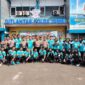 Dirlantas Polda Jambi Kombes Pol Dhafi pada Acara Melepas Kontingen Bola Volly Provinsi Jambi untuk Mengikuti Kejuaraan Kapolri Cup 2023 di Palembang. FOTO : Hms/Dhea.