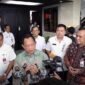 Mendagri Tito Karnavian  Usai Rakor Penguatan APIP Melalui Pemenuhan Kebutuhan SDM di Provinsi/Kabupaten/Kota  di Kantor Kemendagri, Jakarta, Rabu (13/9/23). [FOTO : Suronews.com]