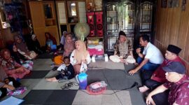 Ketua DPRD H. Abdullah, SE menggelar Reses III Tahun Sidang 2022-2023 di Desa Pematang Buluh Kecamatan Betara Kabupaten Tanjabbar, Rabu (07/6/23). FOTO : Ist