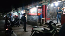 TKP di Kawasan Jl. Ir. Juanda Simpang III Sipin, Mayang Mangurai, Kota Jambi. FOTO : Ist