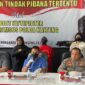 Dirreskrimsus Polda Kalteng Kombes Pol Kaswandi Irwan dalam konferensi pers di Mapolda Kalteng, Selasa (30/8/22). FOTO : Humas Polda Kelteng