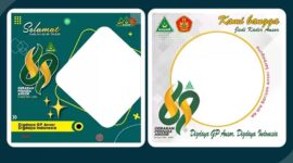 Link Twibbon Harlah GP Ansor 2023 dengan Desain Islami. GRAFIS : Ist