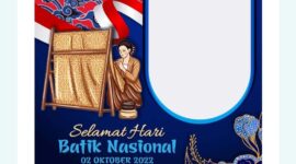 Link Download Twibbon Hari Batik Nasional 2022. GRAFIS : Ist