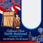 Link Download Twibbon Hari Batik Nasional 2022. GRAFIS : Ist