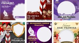 Link Twibbon Hari Pramuka 2023 Gratis dan Keren. GRAFIS : Net