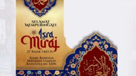 20 Link Twibbon dan Ucapan Isra Miraj. GRAFIS : Ist