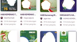 20 Link Twibbon HAB Kemenag ke 76 Tahun 2022. GRAFIS : Istimewa