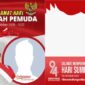 Twibbon Pilihan Hari Sumpah Pemuda Ke-94 Tahun 2022. GRAFIS : Ist/LT