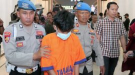 Team Batak Sat Reskrim Polres Merangin Back Up Penangkapan JR (21) dan AA (16) Pelaku Pembunuhan Pensiunan TNI di Ponorogo Jatim. FOTO : Res Merangin