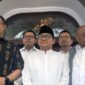 Bacapres Anies Baswedan dan Bacawapres Muhaimin Iskandar bersama Tim Pemenangan BAJA AMIN. FOTO : Ist/Detikcom]