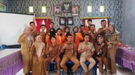 Dok. Mahasiswa UNJA Melaksanakan Pengabdian Masyarakat di Desa Sungai Dungun. FOTO : Humas UNJA