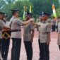 Irwasda Polda Jambi Brigjen Pol. Raden Heru Prakoso Saat Pimpin Upacara Penutupan Pendidikan dan Pelantikan Bintara Polri di SPN Jambi 2023. FOTO : Ist