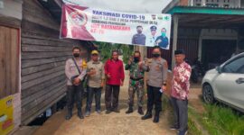 Polsek Jaluko Adakan Vaksinasi HUT Bhayangkara ke 76