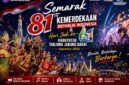 Pemerintah Kabupaten Tanjung Jabung Barat resmi merilis poster rangkaian kegiatan Semarak HUT ke-81 Kemerdekaan RI dan Hari Jadi ke-61 Kabupaten Tanjung Jabung Barat yang akan berlangsung sepanjang Agustus 2026 di Kuala Tungkal, Jambi. (Foto: Dok. Pemkab Tanjab Barat / Lintastungkal.com)