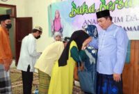 Wabup Hairan Buka Puas Bersama dengan Anak Panti Asuhan Aisyiyah Muhammadiyah. FOTO : Dok.Pom