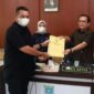 Wakil ketua DPRD Kota Jambi Pimpin Rapat Rapurna Ir. M. A. Fauzi, Senin (17/1/22). FOTO : Sek. DPRD Kota Jambi