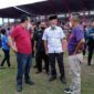 Wakil Ketua DPRD Muaro Jambi Haikal Turut Menghadiri Semi Final Gubernur Cup Jambi 2022 Antara Muaro Jambi melawan Merangin, Senin, (17/1/22). FOTO : Dhea/Ist