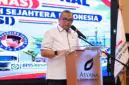 Wamenaker, Afriansyah Noor, memberikan sambutan saat menghadiri Rapat Kerja Nasional (Rakernas) Konfederasi Serikat Buruh Sejahtera Indonesia (KSBSI) Tahun 2026 di Jakarta. (FOTO : Dok. Biro Humas Kemnaker)