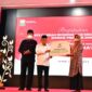 Wapres K.H. Ma’ruf Amin beserta Ibu Hj. Wury Ma’ruf Amin Saat Saksikan Pengukuhan KDEKS Provinsi Jambi, Kamis (04/5/23). FOTO : EP/RJP-BPMI Setwapres