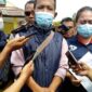 Damanhuri wartawan media3.id Ketika Membuat Laporan di Kantor Kapolsek Rengasdengklok, Senin (7/3/22)