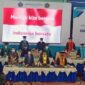 Sidang Senat Terbuka Wisuda Ke-62 Tahun 2021 Berlangsung Secara Daring Dan Luring di Auditorium UIN STS Jambi Mendalo, Rabu (29/12/21). FOTO : Noval