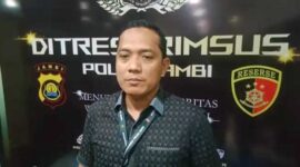 Wadir Reskrimsus Polda Jambi, AKBP Moh Santoso. FOTO : Dhea