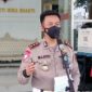 Wadirlantas Polda Jambi AKBP M. Lutfi kepada wartawan saat konfrensi pers di loby utama Polda Jambi Jum'at (25/3/22).